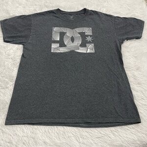 DG MENS T-SHIRT GRAY SIZE L